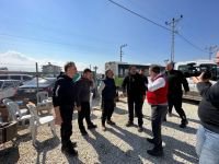 TANJU ÖZCAN YENİDEN DEPREM BÖLGESİNDE...