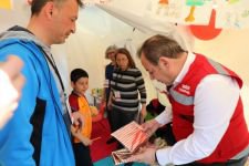 TANJU ÖZCAN YENİDEN DEPREM BÖLGESİNDE...