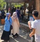 TOKADİ HAYRETTİN TÜRBESİ'NDE ORTALIK KARIŞTI...