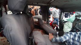 2 ARACIN KARIŞTIĞI KAZADA ETRAF KIRMIZIYA BOYANDI, KAN SANDIKLARI SALÇA ÇIKTI