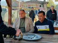 AKGÜL’DEN YANGINZEDE AİLEYE ZİYARET