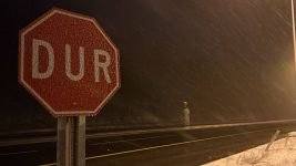 BOLU DAĞI GEÇİŞİNDE HAFİF KAR YAĞIŞI ETKİLİ OLUYOR