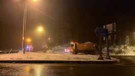 BOLU DAĞI GEÇİŞİNDE HAFİF KAR YAĞIŞI ETKİLİ OLUYOR