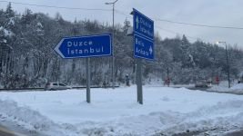 BOLU DAĞI GEÇİŞİNDE ULAŞIM RAHAT SAĞLANIYOR