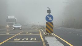 BOLU DAĞI’NDA SİS ETKİLİ OLUYOR