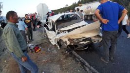 BOLU- MUDURNU YOLUNDA FECİ KAZA: 1 ÖLÜ, 1 YARALI