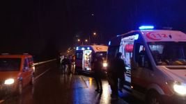 BOLU'DA D-100'DE FECİ KAZA... 6 YARALI... GECENİN SICAK HABERİ