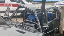 BOLU’DA FECİ KAZA: BABA- KIZ YARALANDI