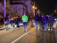 BOLU'DA GECE SAATLERİNDE FECİ KAZA... ORTALIK KARIŞTI... 5 YARALI