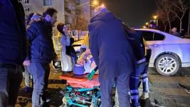 BOLU'DA GECE SAATLERİNDE FECİ KAZA... ORTALIK KARIŞTI... 5 YARALI