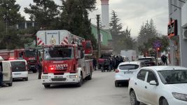 BOLU’DA İŞ YERİ YANGINI