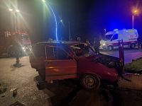 BOLU'DA KANAL YOLUNDA HAREKETLİ GECE.... 1 YARALI... SÜRÜCÜ KAYIP