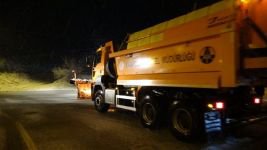 BOLU'DA LAPA LAPA KAR YAĞIŞI...