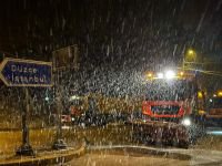 BOLU'DA LAPA LAPA KAR YAĞIŞI...