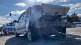 BOLU'DA ZİNCİRLEME KAZA... 3 ARAÇ BİRBİRİNE ÇARPTI...3 YARALI