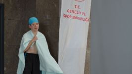BOLULU ENES'İN TEK HEDEFİ MİLLİ SPORCU OLMAK... İŞTE ZORLUKLARA GÖĞÜS GEREN HİKAYE...