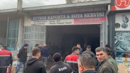 BOLU'NUN SANAYİ SİTESİNDE KORKUTAN YANGIN