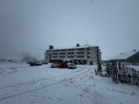 BOLU'NUN YÜKSEKLERİNDE KAR YAĞIŞI BAŞLADI...