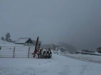 BOLU'NUN YÜKSEKLERİNDE KAR YAĞIŞI BAŞLADI...