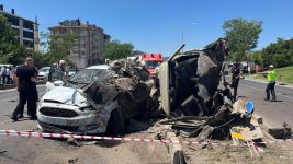 FECİ KAZADA CAN KAYBI 2'YE YÜKSELDİ