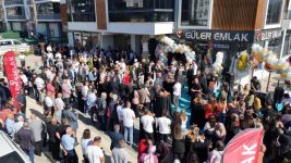 GÜLER EMLAK GÖRKEMLİ BİR TÖRENLE AÇILDI