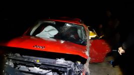 OTOMOBİL CİPLE ÇARPIŞTI: 1’İ BEBEK 5 YARALI