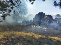 SAMANLIK ALEV ALEV YANDI