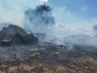 SAMANLIK ALEV ALEV YANDI