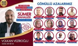 SÜMER MAHALLESİ’NDE VEZİROĞLU RÜZGARI