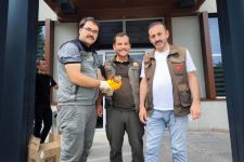 YARALI  KERKENEZE  İLK YARDIM ORMANCILARDAN