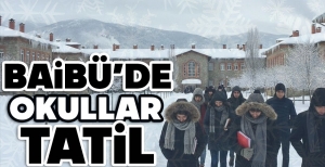 BAİBÜ'DE EĞİTİME KAR ENGELİ…