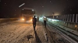 BOLU DAĞI'NDA ULAŞIM FELÇ...