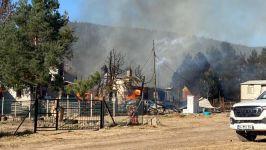 BOLU'DA 12 YAPI ALEV ALEV YANDI.... KUNDAKLAMA ŞÜPHESİ....