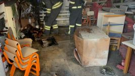 BOLU'DA ANAOKULUNDA YANGIN....