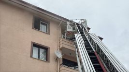 BOLU'DA BULAŞIK MAKİNESİ YANGIN ÇIKARTTI...