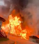 BOLU'DA DÜN VALİLİĞİN KAPATTIĞI İŞLETME ALEVLERE TESLİM OLDU...