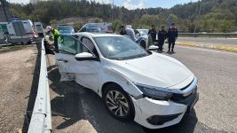 BOLU'DA FECİ KAZA... 10 KİŞİ YARALANDI....