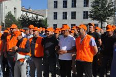 BOLU'DA KAMU İŞÇİLERİ KAZAN KALDIRDI...