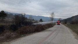 BOLU'DA KORKUTAN YANGIN...