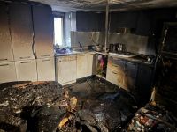 BOLU'DA MUTFAK YANGINI...İŞTE DETAYLAR