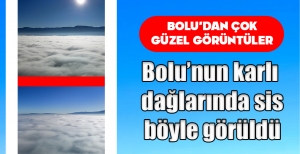BOLU'DAN ÇOK GÜZEL GÖRÜNTÜLER....