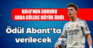 BOLU'NUN GURURU ARDA GÜLER'E BÜYÜK ÖDÜL...ÖDÜL ABANT'TA VERİLECEK