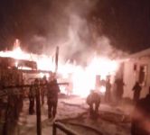 ÇAYDURT'TA HAREKETLİ SAATLER.. MAHALLE HALKI VE İTFAİYE SEFERBER OLDU