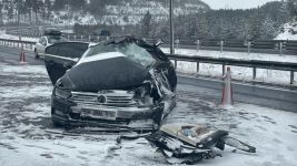 FECİ KAZADA 2 KİŞİ HAYATINI KAYBETTİ.