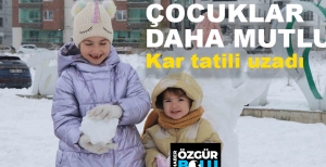 KAR TATİLİ UZADI....