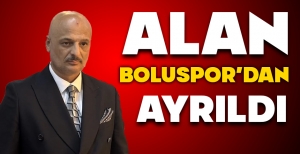 MAHMUT ALAN BOLUSPOR'DAN AYRILDI