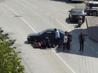 MOTOSİKLET SÜRÜCÜSÜ ÖLÜMDEN DÖNDÜ