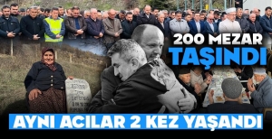 ONLARCA MEZAR YERİ TAŞINMIŞTI, GIYABİ CENAZE NAMAZI KILINDI