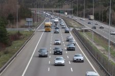 TATİLCİLER ERKENDEN DÖNMEYE BAŞLADI.... BOLU'DA TRAFİK KİLİT