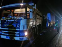 TEM’İN BOLU GEÇİŞİNDE FECİ KAZA…1 YARALI